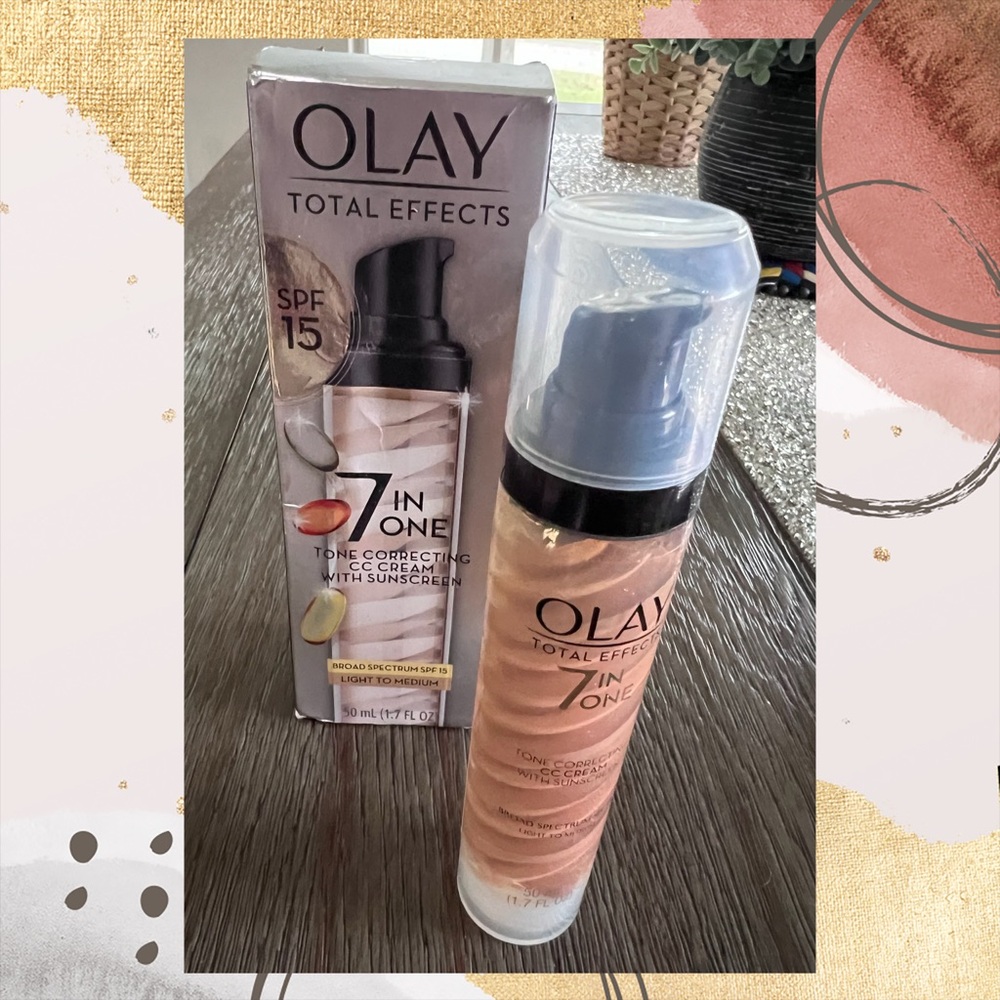 Okay Total Effects Correcting CC cream SPF 15. 1.6 fl oz